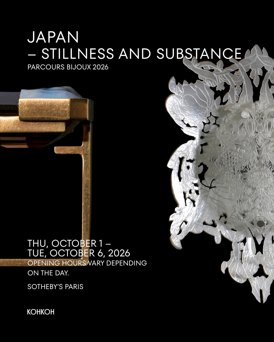Sotheby’s Paris | Japan – Stillness and Substance 参加のお知らせ